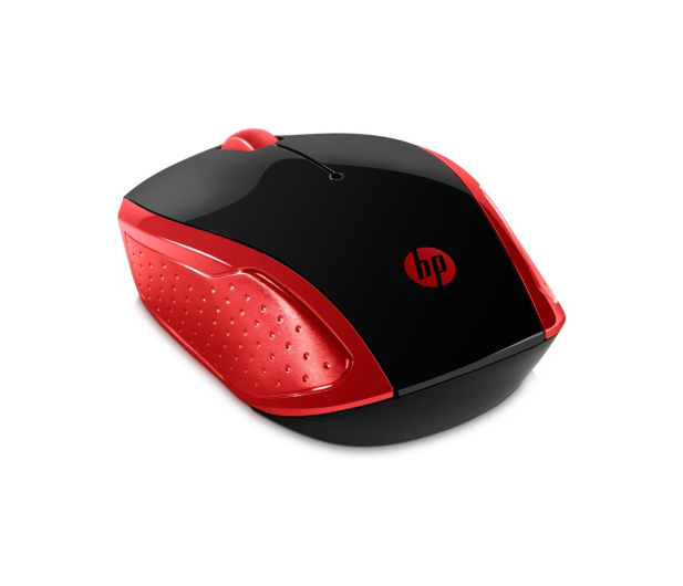 HP Wireless Mouse 200 Empress Red  czerwono-czarna 2HU82AA - 419760 - zdjęcie 2